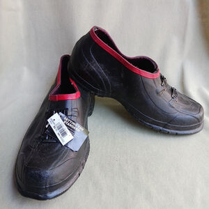 Ranger By Honeywell Black Rubber Overboot Size 16